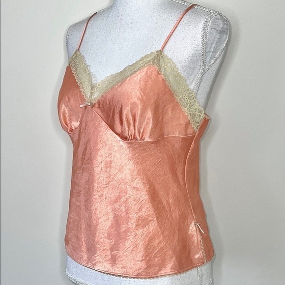 Victoria’s Secret Angels Satin Apricot Cami - Picture 1 of 5